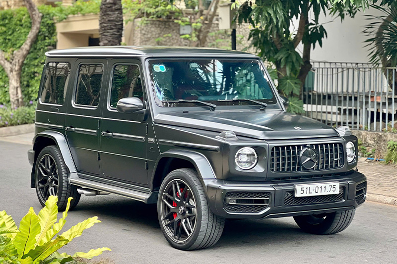 G63 AMG Đen Đỏ