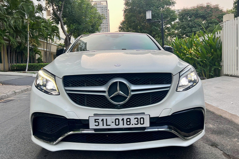 Mercedes-Benz GLE 450 Copper Trắng 2016